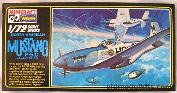 Hasegawa 1/72 P-51D Mustang - 'Happy IV' or 'Petie 2nd', 101 plastic model kit